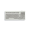 CHERRY G80-1800 - Tastatur - PS/2, USB - Deutsch - Hellgrau