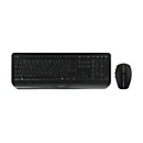CHERRY GENTIX DESKTOP - Tastatur-und-Maus-Set - Tschechisch/Slowakish - Schwarz