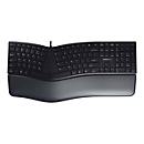 CHERRY KC 4500 ERGO - Tastatur - QWERTY - US mit Euro-Symbol - Schwarz