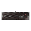 CHERRY KC 6000 SLIM - Tastatur - Englisch - Schwarz