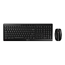 CHERRY STREAM DESKTOP - Tastatur-und-Maus-Set - US mit Euro-Symbol - Schwarz