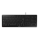 CHERRY STREAM KEYBOARD - Tastatur - QWERTY - US mit Euro-Symbol - Schwarz