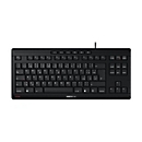 CHERRY STREAM KEYBOARD TKL - Tastatur - USB - Tschechisch - Tastenschalter: CHERRY SX - Schwarz