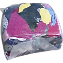 Chiffons de nettoyage - tissus mélangés - multicolore - 10 kg