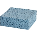 Chiffons de nettoyage WIPEX®-STAR, réutilisables, pliés en Z, extrêmement absorbants, essorables, dimensions du chiffon env. 300 x 380 mm, polypropylène, bleu, 20 x 25 chiffons