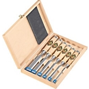 Chisel set 6,10,12,16,20,26mm white beech h.Ulmer Form
