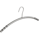 Cintre - inox - L  460 mm - argenté - 6 pièces