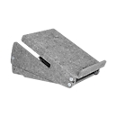 Circular-Line Laptopständer Bakker Elkhuizen Ergo-Top 320, 60% recyceltes Material, B 215 x H 140 x T 350, lichtgrau