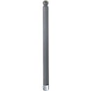 Citytrend bollard, spherical head, fixed location, for embedding in concrete, ground anchorage