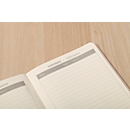 Clairefontaine Notizbuch My Essentials Age Bag, DIN A5, 96 Seiten, 90g/m², nummeriert, Fadenheftung, kariert, schwarz 