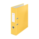 Classeur à levier Cosy 180° Leitz®, pour format A4, largeur du dos 80 mm, jaune