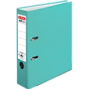 Classeur à levier maX.file protect herlitz, format A4, largeur du dos 80 mm, 20 pièces, turquoise