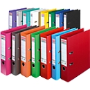 Classeur à levier maX.file protect plus herlitz, format A4, largeur du dos 80 mm, 10 pièces, bleu
