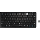 Clavier Kensington Multi-Device Dual Wireless, compact, jusqu'à 3 périphériques finaux, sans fil, Windows &amp; Mac, L 310 x P 140 x H 35 mm, noir