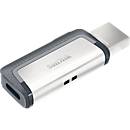 Clé USB 3.1 type C Ultra Dual SanDisk, jusqu'à 150 Mo/s, 64 Go