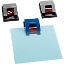 Clips coulissants, gris