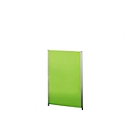 Cloison de séparation Aluna, 1000 x 1400 mm, vert