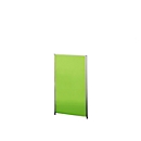 Cloison de séparation Aluna, 800 x 1400 mm, vert