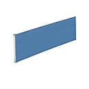 Cloison de séparation de table Aluna plus, 1600 x 600, bleu