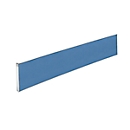 Cloison de séparation de table Aluna plus, 1800 x 400, bleu