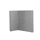 Cloison en forme de L Akustik to go 3000 silent.line, protection acoustique et visuelle, l. 1800 x H 1500 mm