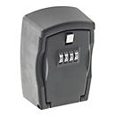 Coffre-fort à clés Rottner Key Protect, serrure mécanique à combinaison de chiffres, 4 positions, montage mural, L 90 x P 60 x H 130 mm, acier moulé, noir