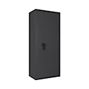Coffre-fort Lyra 16, classe 0 selon EN 1143-1, 252 l, charnières à droite, serrure à double panneton, 4 tablettes, L 650 x P 420 x H 1550 mm, gris graphite RAL 7024