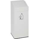 Colector de residuos reciclables VAR, capacidad 45 l, blanco