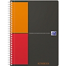 Collegeblock Oxford International Activebook, 80 Seiten, DIN B5, kariert, mit Rand, Optik Paper®, Doppelspiralbindung
