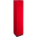 Colonne acoustique silent.corner, H 2000 mm, rouge