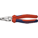 Combination pliers L.140mm chromed multi-comp. sleeve KNIPEX