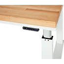 Comfortabel bedienelement voor werktafels uit de serie adlatus 300 en 600, met digitale weergave