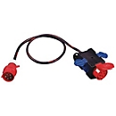 Compacte verdeelkast met toevoerkabel CEE-16 A, 5-polig, 1xCEE 16