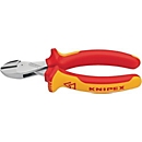 Compacte zijsnijtang X-Cut® L.160mm multi-comp. mantels KNIPEX