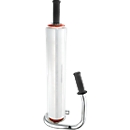 Complete aanbieding handwikkelaar, 6 rollen stretchfolie, transparant + breekmesje, gratis
