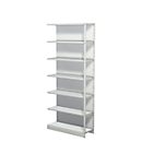 Complete shelf PROGRESS 500 T, add-on module, with rear wall, H 2250 x W 960 x D 340 mm