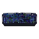 Conceptronic KRONIC - Tastatur - backlit - USB - Deutsch - Tastenschalter: blauer Schalter