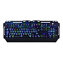 Conceptronic KRONIC - Tastatur - Hintergrundbeleuchtung - USB - Deutsch - Tastenschalter: blauer Schalter