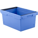 CONISCHE herbruikbare bak KMB B627, met beugel, 45 l