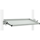 Console de rangement Packpool, inclinable, profondeur utile 345 mm, capacité de charge 35 kg, largeur 1500 mm