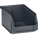 Contenedor abierto LF 211, conductivo ESD, negro, dimensiones externas L 168 x W 103 x H 76 mm, contenido 0,9 L