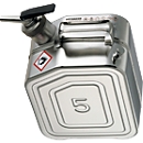 Conteneur de sécurité, en inox, 5 l, L 130 x P 200 x H 310 mm