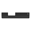 Contour Design - Tastatur-/Maus-Handgelenkauflage - schmal - Schwarz - für RollerMouse Pro; SliderMouse Pro
