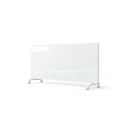 Convecteur GLASKON 2000, 2000 W, façade en verre, fonction tactile LCD, minuterie 24 h/semaine, détecte les fenêtres ouvertes, IP24, mobile/montage mural, blanc