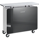 Cool counter, high-gloss graphite