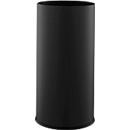 Corbeille à papier/support pour parapluie, capacité 15 l, Ø 245 x H 480 mm, tôle d'acier peinte époxy, noir