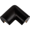 Cornière de protection, 2 côtés, noir