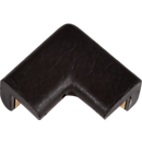 Cornière pour profilé de protection d'angle type E Knuffi, 2 côtés, mousse de polyuréthane, noir
