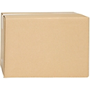 Corrugated cardboard folding boxes, double wall, 280 x 180 x 170 mm