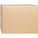 Corrugated cardboard folding boxes, double wall, 400 x 325 x 310 mm